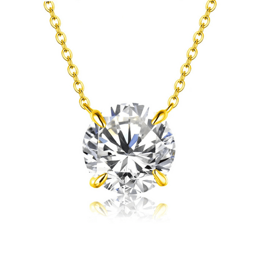 VVS1 Moissanite Pendant Necklace